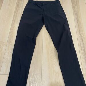 Lululemon Mens ABC Commission Pants 33 Black Classic Fit LM5986S Stretch